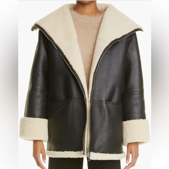 Toteme Jackets & Blazers - Toteme Menfi shearling coat